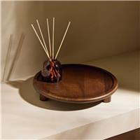 Habitat Dark Mango Wood Pedestal