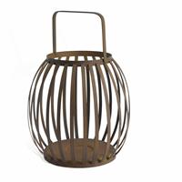 Argos Home Large Bronze Metal Lantern