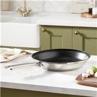 Argos Home 28cm Stainless Steel Fry Pan
