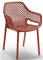 Bica Kyara Contract Stacking Chair - Red
