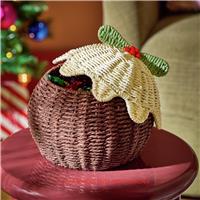 Argos Home Christmas Pudding Basket