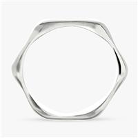 Revere Sterling Silver Bamboo Ring - Large
