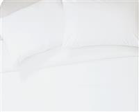 Habitat Pure Cotton 200TC White Bedding Set - Kingsize