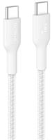 Belkin 2m 240W USB-C to USB-C Braided Cable - White