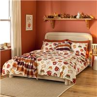 Argos Home Brushed Cotton Autumn Cosy Bedding Set - Single