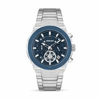 Ducati Supermotos Blue Dial Stainless Steel Bracelet Watch