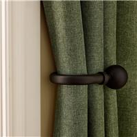 Argos Home 2 Pack Metal Ball Curtain Holdback - Black