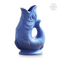 Wade Ceramic Clay Fish Jug 1.2L - Sea Blue