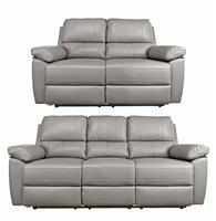 Argos Home Toby 2 Seater & 3 Seater Recliner Sofa - Grey