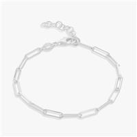 Revere Sterling Silver Long Link Bracelet
