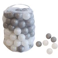 Chad Valley 100 Balls Activity Toy Set Grey and White
