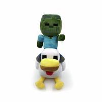 Minecraft Chicken Jockey Shaped Cushion - 20x54cm