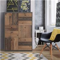 Furniture To Go Best 6 Door Sideboard - Brown