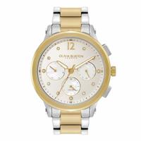 Olivia Burton Sport Luxe Multi-Function Two Tone Bracelet Watch