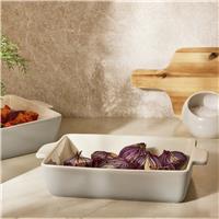 Argos Home 31cm Medium Ceramic Roaster - Grey