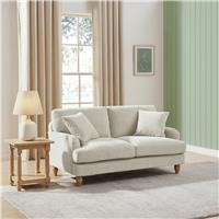 Argos Home Cynthia Fabric 2 Seater Sofa - Natural