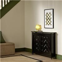 Habitat Chevron Small Radiator Cover - Black
