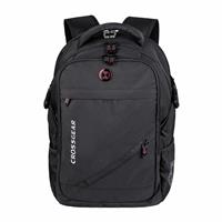 Crossgear Munich 26L Laptop Backpack - Black