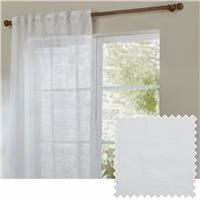 Yard Cirrus Tab Top Sheer Voile Curtains - White - 140x250cm