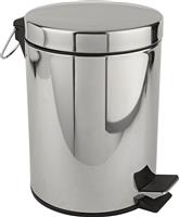 Habitat 5 Litre Stainless Steel Pedal Bin