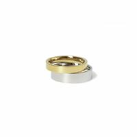 Uncommon Souls Stainless Steel Band Ring 2pk Medium/Large