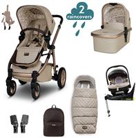 Cosatto Wow 3 Everything 7 piece Travel System Whisper