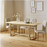 Argos Home Raina 6 Seater Dining Table - Natural
