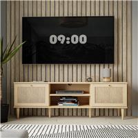Furniture To Go Calasetta 2 Door 1 Shelf TV Unit - Natural
