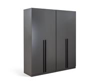 Habitat Munich 4 Door Wardrobe - Anthracite