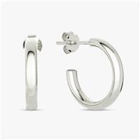 Revere Sterling Silver Huggies Hoop Earrings