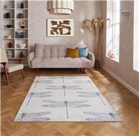 Harlequin Demoiselle Indigo Blue Flatweave Rug - 120x170cm