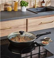 Morphy Richards 28cm Non Stick Aluminium Lidded Frying Pan