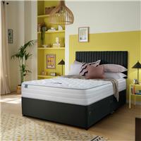 Silentnight Knightly 2000 Pkt Superking Memory 4 Drawer Divan Bed - Charcoal