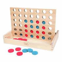 Chad Valley Wooden Connect 4 Game Set
