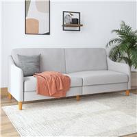 Dorel Jasper Linen Coil Clic Clac- Light Grey
