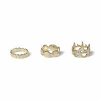 Freedom Sealife Motif Rings Set - Small