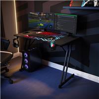 X Rocker Panther Entry Desk - Black
