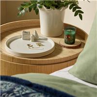 Argos Home Porcelain Christmas Robin Trinket Tray