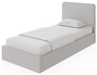 GFW Chiswick Single Side Lift Ottoman Bed - Grey