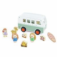 Chad Valley Alfie And Jo Wooden Campervan Playset