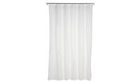 Home Essentials Plain Shower Curtain - White