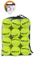 Petface Tennis Balls - 12 pack