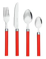 Argos Home 16 Piece Cutlery Set - Red