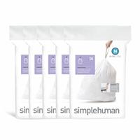 Simplehuman 50L Code N Bin Liners - Pack Of 100