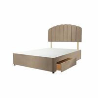 Silentnight Middleton Single 2 Drawer Divan Bed - Mink