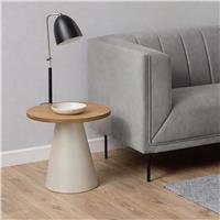 Furniture To Go Soli Round Coffee Table - Natural & Grey