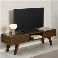 Furniture To Go A-Line 2 Drawer TV Unit - Walnut