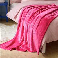 Argos Home Fleece Throw - Fuchsia Pink - 200x150cm