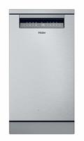 Haier XF1C3TB1FX-80 Slimline Dishwasher - Stainless Steel