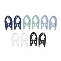 Travel Hangers 10 Pack Foldable Clothes Hangers